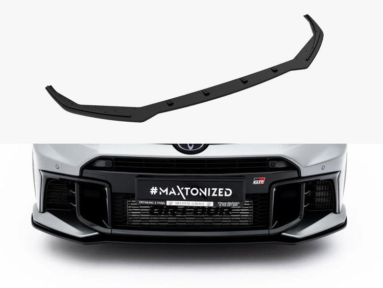 Maxton Design Street PRO Front Splitter Toyota GR Yaris Mk4 Facelift - Wayside Performance 