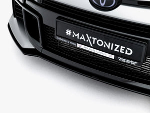 Maxton Design Street PRO Front Splitter Toyota GR Yaris Mk4 Facelift - Wayside Performance 