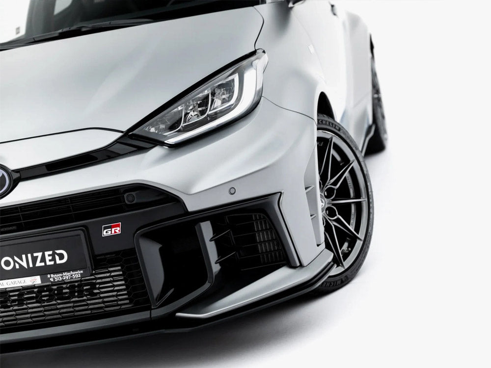 Maxton Design Street PRO Front Splitter Toyota GR Yaris Mk4 Facelift - Wayside Performance 