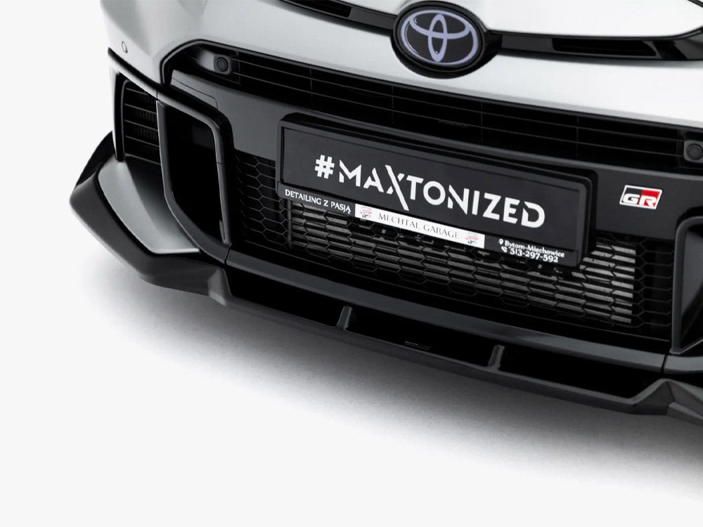Maxton Design Front Splitter V.2 Toyota GR Yaris Mk4 Facelift - Wayside Performance 
