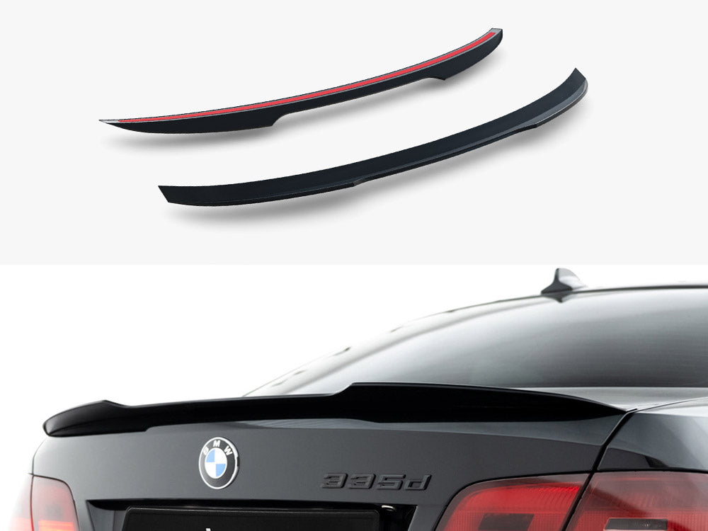Maxton Design BMW E92 M-Sport spoiler in body and styling, featuring sleek design and aerodynamic enhancements.