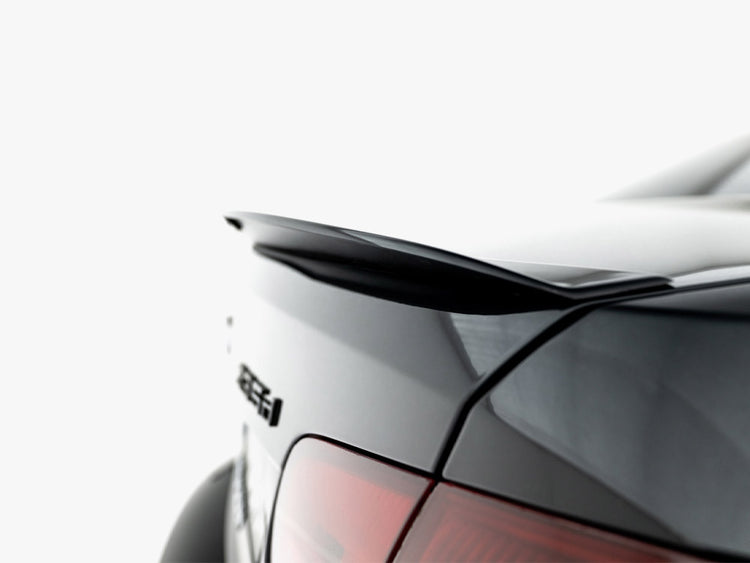 Maxton Design BMW 3 Series E92 M-Sport spoiler in body and styling, featuring sleek design and aerodynamic details.