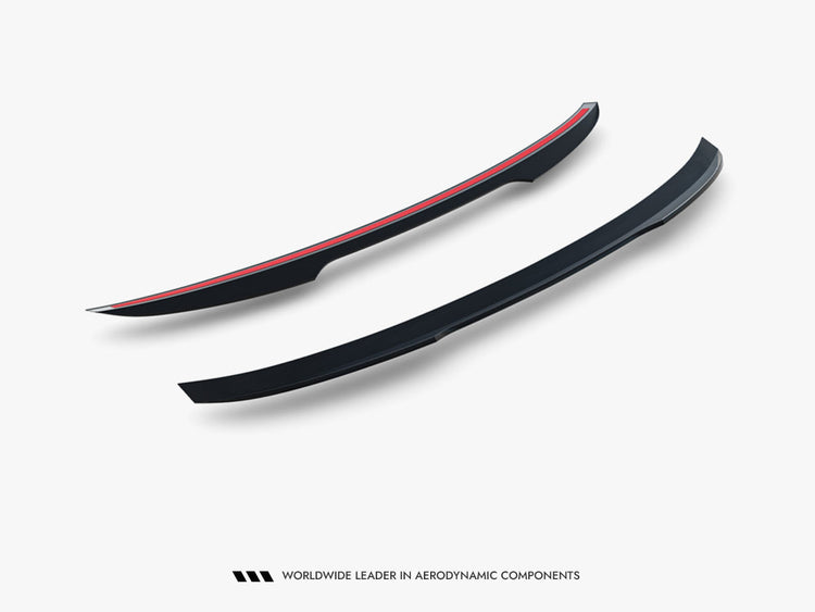 Maxton Design BMW E92 3 Series M-Sport spoiler in body and styling, black aerodynamic rear spoiler for 2006-2013 models