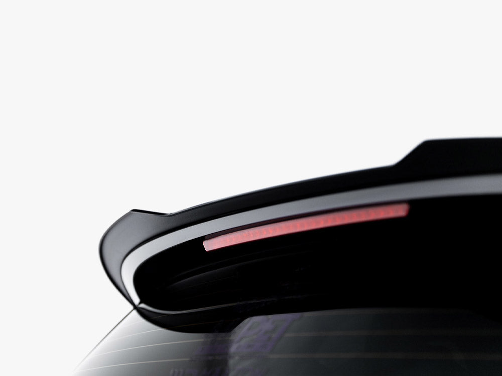 Maxton Design Spoiler CAP V.2 for Volkswagen Scirocco Mk3, black aerodynamic rear spoiler with sleek finish