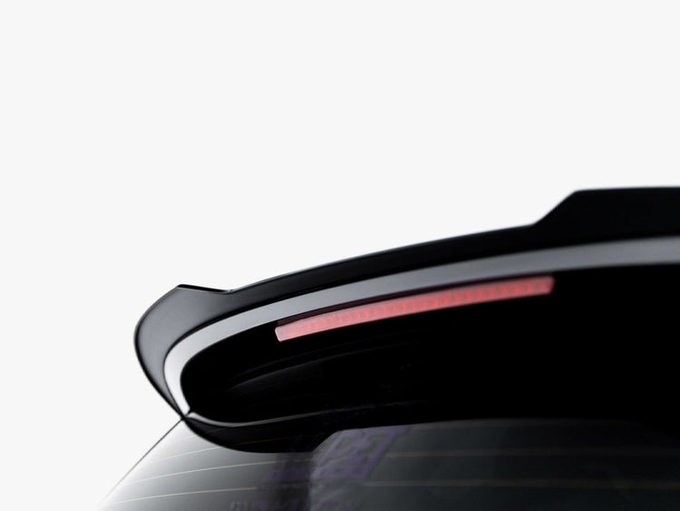 Maxton Design Spoiler CAP V.2 for Volkswagen Scirocco Mk3, black aerodynamic rear spoiler with sleek finish