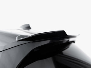 Maxton Design BMW X3 G01 spoiler cap in body and styling, black aerodynamic rear spoiler accessory for BMW X3 G01 model