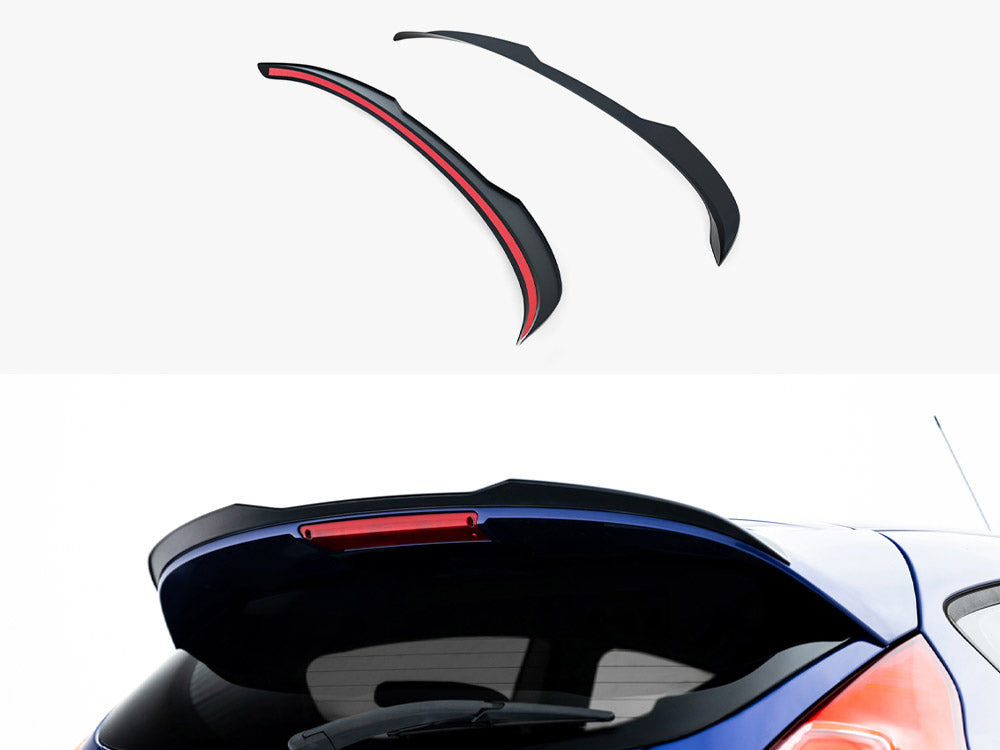 Maxton Design Spoiler Extension Ford Fiesta Mk7 St/zetec S 2008-2017