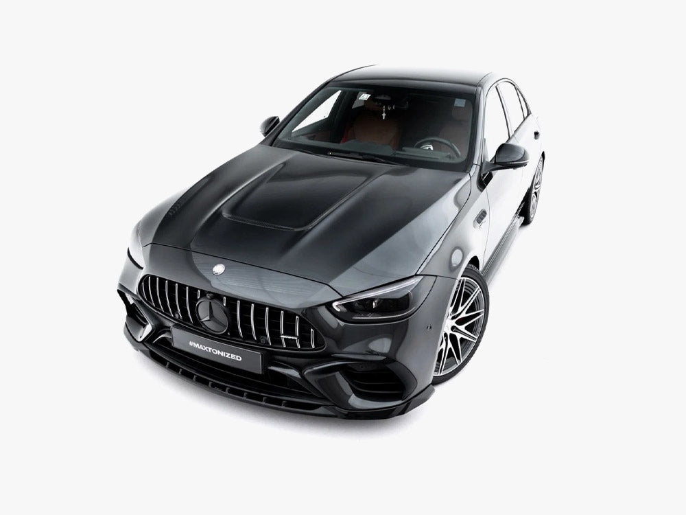 Maxton Design full body kit for Mercedes-AMG C63 W206 sedan and estate, featuring sporty styling and aerodynamic enhancements.