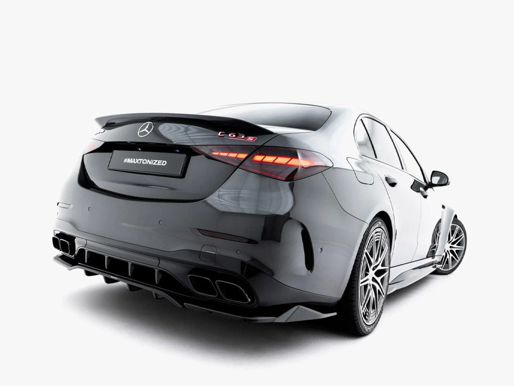 Maxton Design full body kit for Mercedes-AMG C63 W206 sedan and estate, featuring sleek styling components and aerodynamic enhancements.