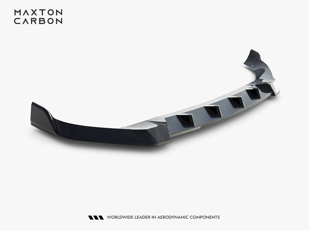 Maxton Design Prepreg Carbon Fiber Front Splitter for BMW X7 M-Pack G07 Facelift, lightweight sleek body styling accessory