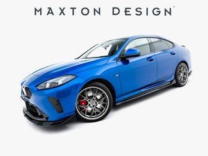 Maxton Design BMW 2 M-Pack Gran Coupe F74 full body kit, including front and rear styling components, in black finish.