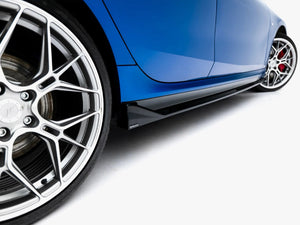 Maxton Design BMW 2 M-Pack Gran Coupe F74 full body kit with aerodynamic styling components, in black finish.