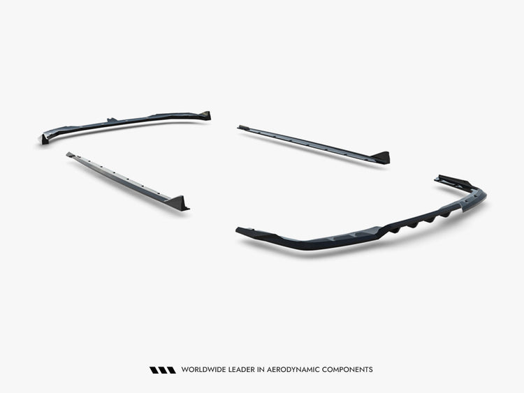 Maxton Design BMW 2 M-Pack Gran Coupe F74 full body kit in black, including front and rear bumpers and side skirts.