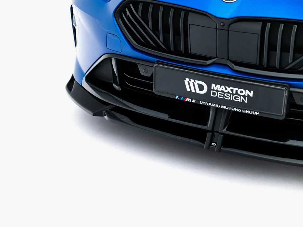 Maxton Design BMW M235i Gran Coupe F74 front splitter, body styling part, enhances aerodynamics and sporty appearance.