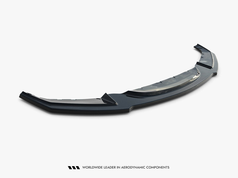 Maxton Design front splitter for BMW 3 Series M-Sport F30 and F30 facelift, black aerodynamic car accessory, high-quality fit