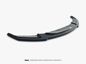 Maxton Design front splitter for BMW 3 Series M-Sport F30 and F30 facelift, black aerodynamic car accessory, high-quality fit