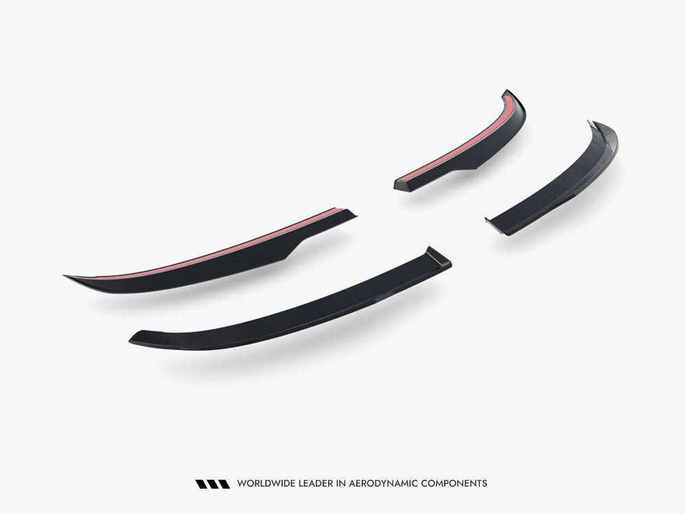 Maxton Design Omoda 9 Mk1 upper spoiler cap for body and styling, black aerodynamic car accessory by MAXTON® DESIGN