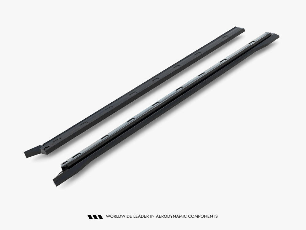 Maxton Design Omoda 9 Mk1 side skirt diffusers for body and styling enhancement, shown on a vehicle.