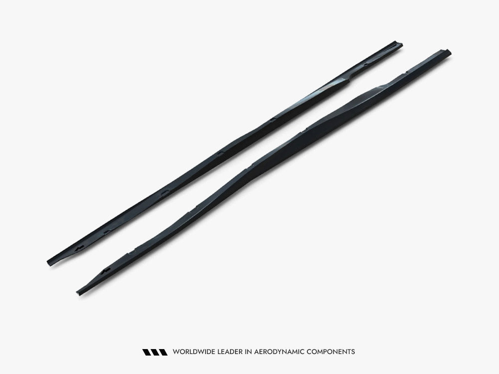 Maxton Design BMW M3 E36 side skirt diffusers for coupe and cabrio models, showcasing sleek body styling components.