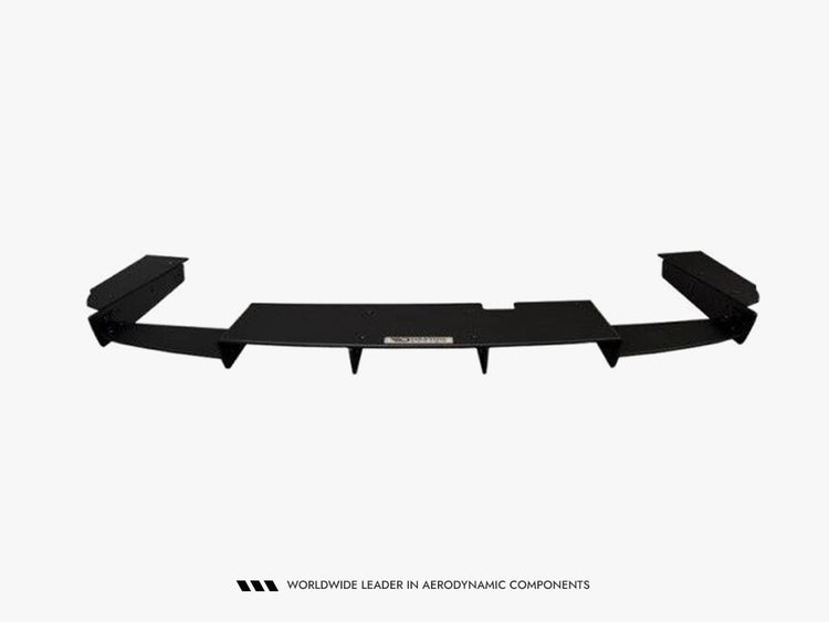 Maxton Design rear diffuser for BMW M3 E36 coupe and cabrio M-Pack, made of durable material, enhances sporty appearance.