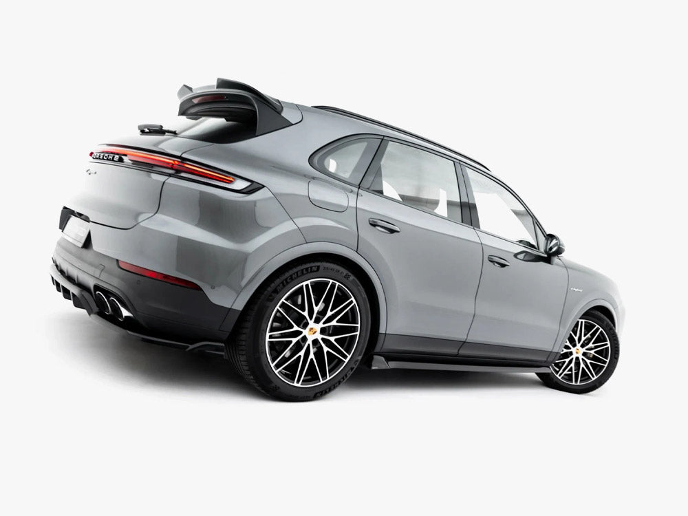 Maxton Design V.2 side skirt diffusers for Porsche Cayenne SUV and Coupe Mk3 Facelift, stylish body and styling upgrade.