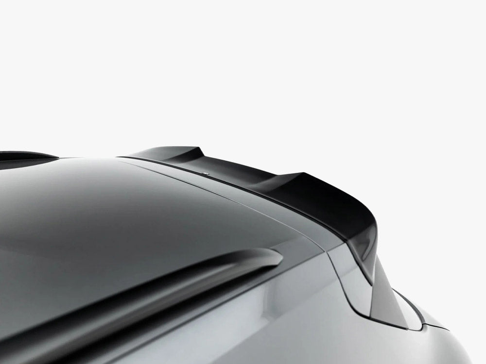 Maxton Design CAP 3D Porsche Cayenne SUV Mk3 Facelift spoiler in body styling, shown in a close-up view with a sleek finish.
