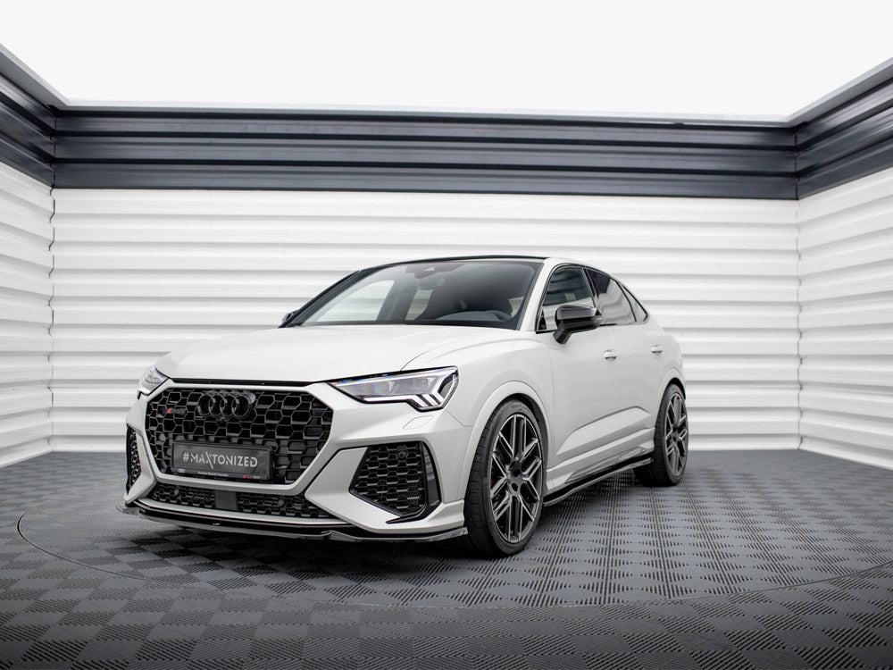 Maxton Design full body kit for Audi RSQ3 Sportback F3, featuring sleek body styling components and aerodynamic design elements.