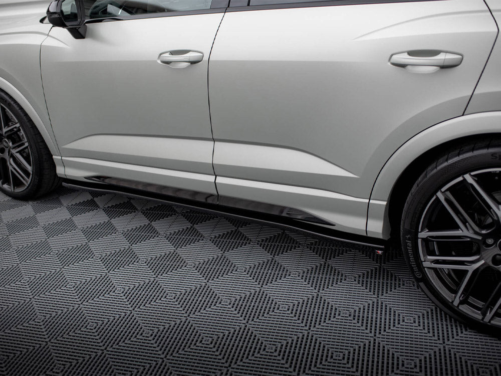 Maxton Design full body kit for Audi RSQ3 Sportback F3, featuring aerodynamic styling components and body enhancements.