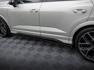 Maxton Design full body kit for Audi RSQ3 Sportback F3, featuring aerodynamic styling components and body enhancements.
