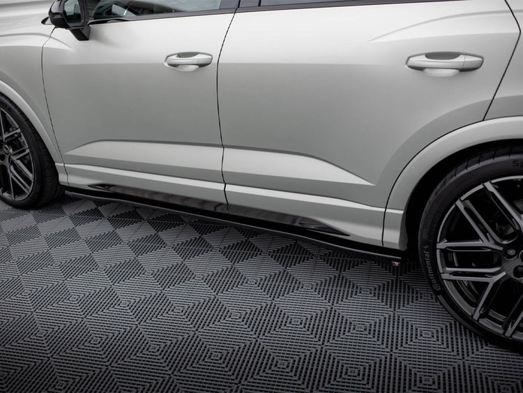 Maxton Design full body kit for Audi RSQ3 Sportback F3, featuring aerodynamic styling components and body enhancements.