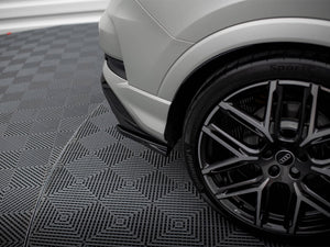 Maxton Design Audi RSQ3 Sportback F3 full body kit in black, including front and rear bumper extensions and side skirts.