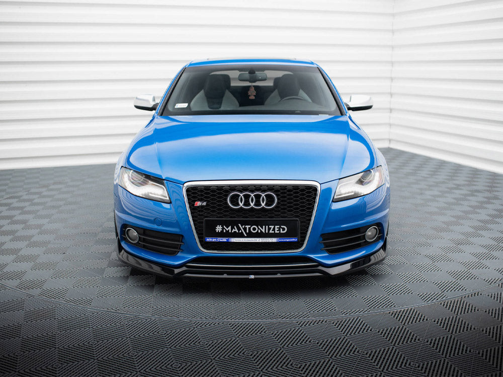 Maxton Design full body kit for Audi S4 Sedan B8, featuring aerodynamic styling and custom body enhancements.