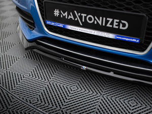 Maxton Design full body kit for Audi S4 Sedan B8, including front and rear bumpers, side skirts, and styling components.