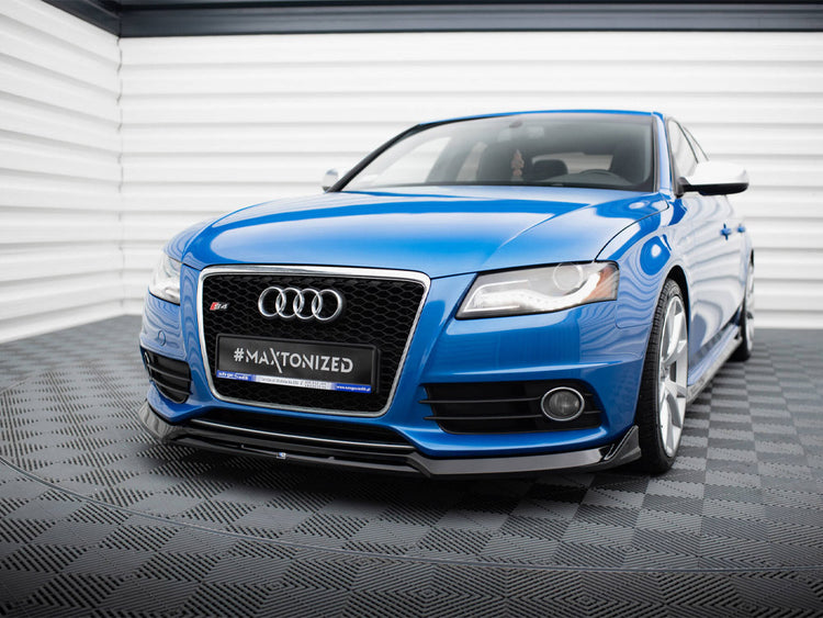 Maxton Design Audi S4 B8 full body kit with front splitter, side skirts, and rear diffuser for enhanced sporty style.