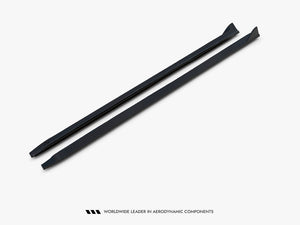 Maxton Design full body kit for Audi S4 Sedan B8, including front and rear bumper, side skirts, and styling enhancements.