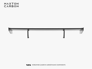 MAXTON® DESIGN carbon spoiler for Mercedes-AMG GTR C190 facelift, body and styling accessory with sleek carbon fiber finish.