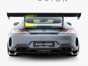 Maxton Design Mercedes-AMG GT C C190 facelift full body kit for styling, featuring front and rear bumper components and side skirts.