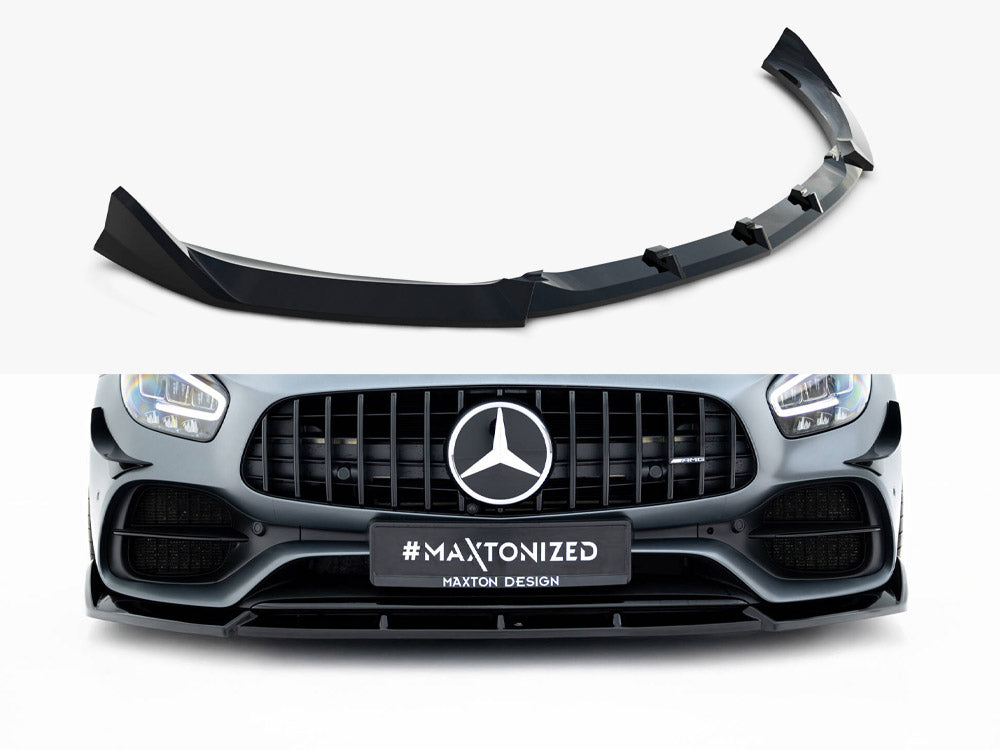 Maxton Design Mercedes-AMG GT C C190 facelift full body kit, including front and rear bumpers and side skirts, for enhanced styling.