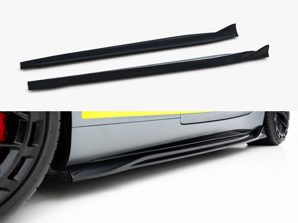 Maxton Design Mercedes-AMG GT C C190 facelift full body kit, including front bumper, side skirts, and rear diffuser, for enhanced styling.