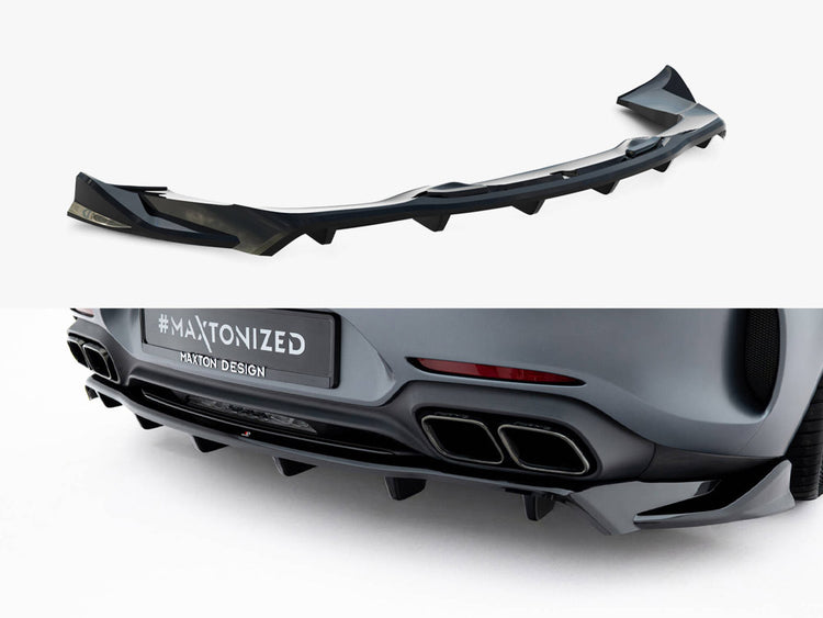 Maxton Design Mercedes-AMG GT C C190 facelift full body kit, including front and rear bumper, side skirts, and styling components.
