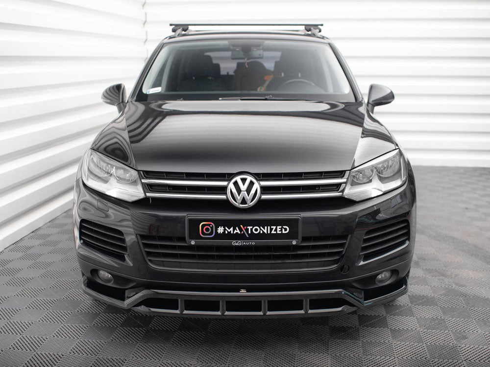 Maxton Design Volkswagen Touareg Mk2 full body kit including front and rear bumpers, side skirts, and styling components.