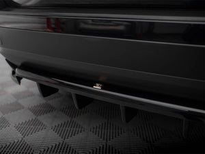 Maxton Design Volkswagen Touareg Mk2 full body kit in black, including front and rear bumper extensions and side skirts.