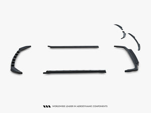 Maxton Design full body kit for Omoda 9 Mk1, showcasing sleek styling components on a dark vehicle.