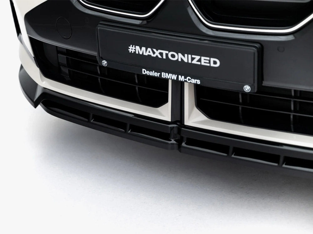 BMW X3 M50 G45 with MAXTON® DESIGN front splitter, sporty body styling part for enhanced aerodynamics and aggressive look.