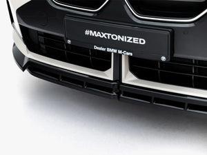 BMW X3 M50 G45 with MAXTON® DESIGN front splitter, sporty body styling part for enhanced aerodynamics and aggressive look.