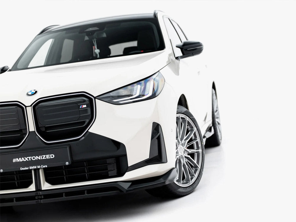 Maxton Design BMW X3 M50 G45 front splitter in black, part of MAXTON® DESIGN body's styling accessories.