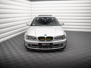 Maxton Design full body kit for BMW 3 Coupe E46, including front and rear bumpers and side skirts, on a white background.