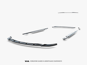 Maxton Design BMW 3 Coupe E46 full body kit including front bumper, side skirts, and rear diffuser on a white background