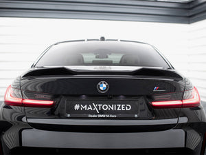 Maxton Design BMW M3 G80 full body kit featuring front bumper, side skirts, and rear diffuser for enhanced sporty styling.