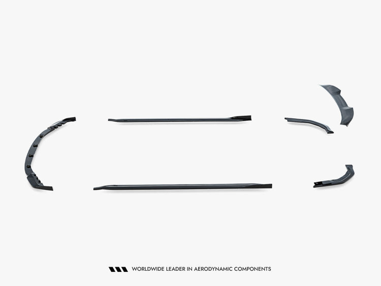 Full body kit for BMW M3 G80 by MAXTON® DESIGN, including front and rear bumper, side skirts, and styling components.